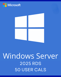 Microsoft Windows Server 2025 Remote Desktop Services - 50 User CALs