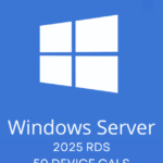 Serviços de Área de Trabalho Remota do Windows Server 2025 – Certificado de 50 Device CALs