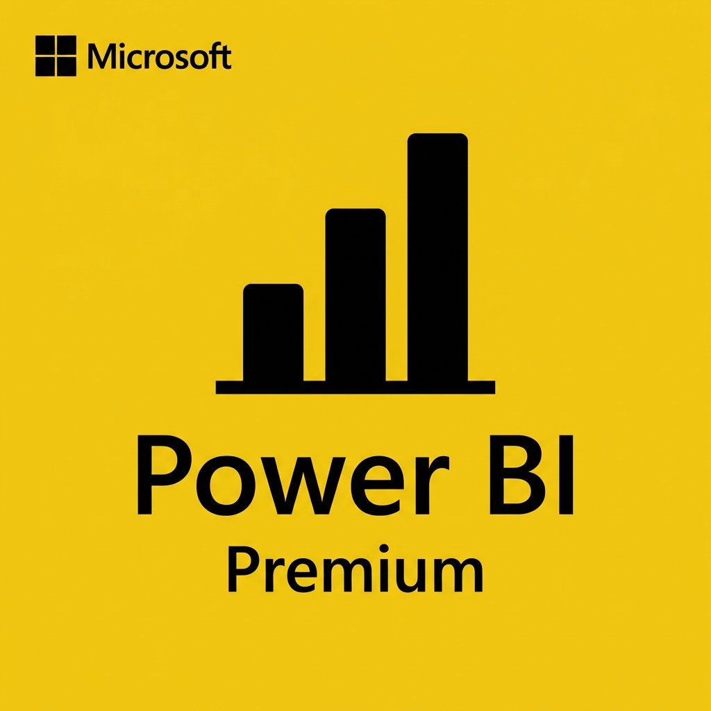 Assinatura do Microsoft Power BI Premium Caixa Digital da Assinatura de 1 Ano do Microsoft Power BI Premium