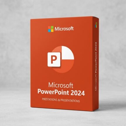 Microsoft PowerPoint 2024 Product Key Digital License Box