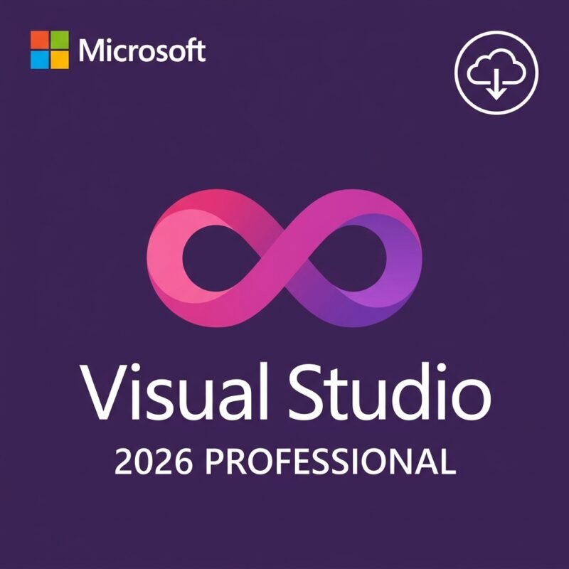 Microsoft Visual Studio 2026 Professional Aktiveringsnøgle Digital Boks