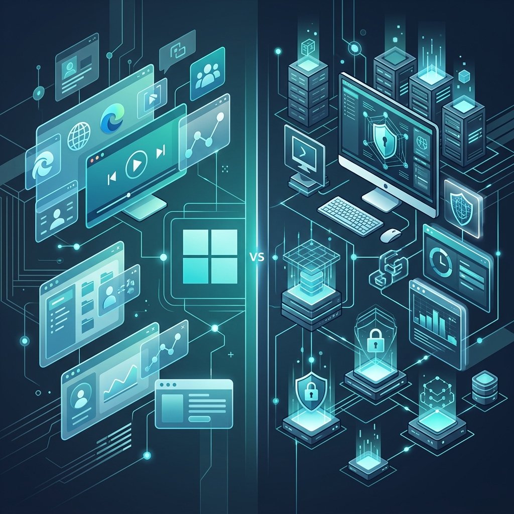 Een strakke vergelijking van premium digitale softwareleveranciers zoals SoftwareKeep en SortedKeys