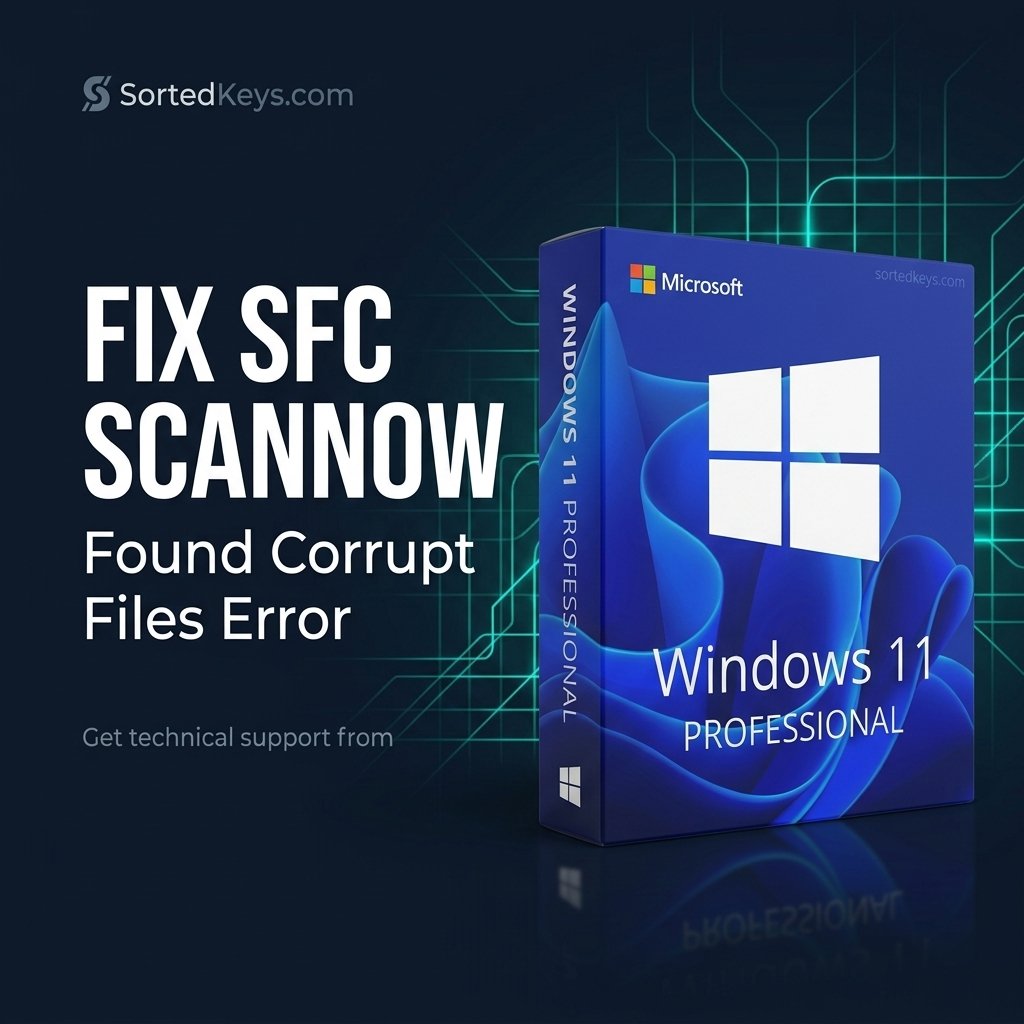 How to fix sfc scannow Windows resource protection found corrupt files but was unable to fix some of them